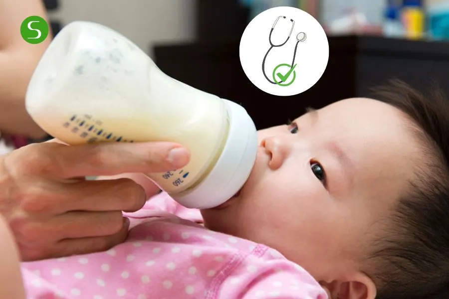 Cách xử lý khi trẻ bị dị ứng sữa 