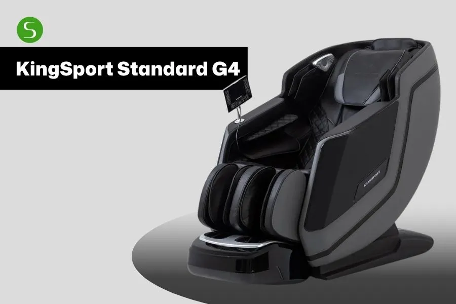 Ghế massage KingSport Standard G4 là dòng ghế dưới 20 triệu cho người đau lưng
