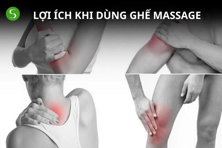 Lợi ích tiềm năng của ghế massage với người đau thần kinh tọa