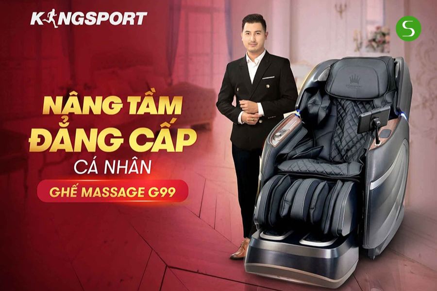Kingsport G99 các mẫu ghế massage hỗ trợ giảm cân phổ biến