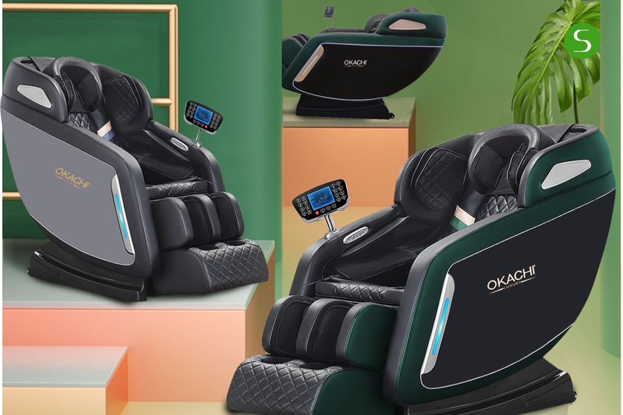 Okachi Luxury JP-i9 các mẫu ghế massage hỗ trợ giảm cân phổ biến