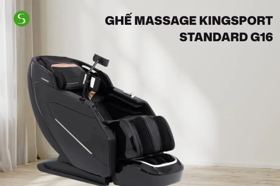 Ghế massage Kingsport Standard G16 dành cho người bị thoái hóa đốt sống cổ