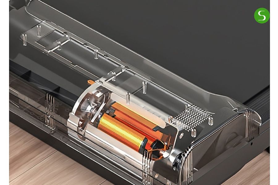 Động cơ là yếu tố ảnh hưởng trực tiếp đến độ mạnh, độ bền và khả năng vận hành ổn định của máy chạy bộ gia đình